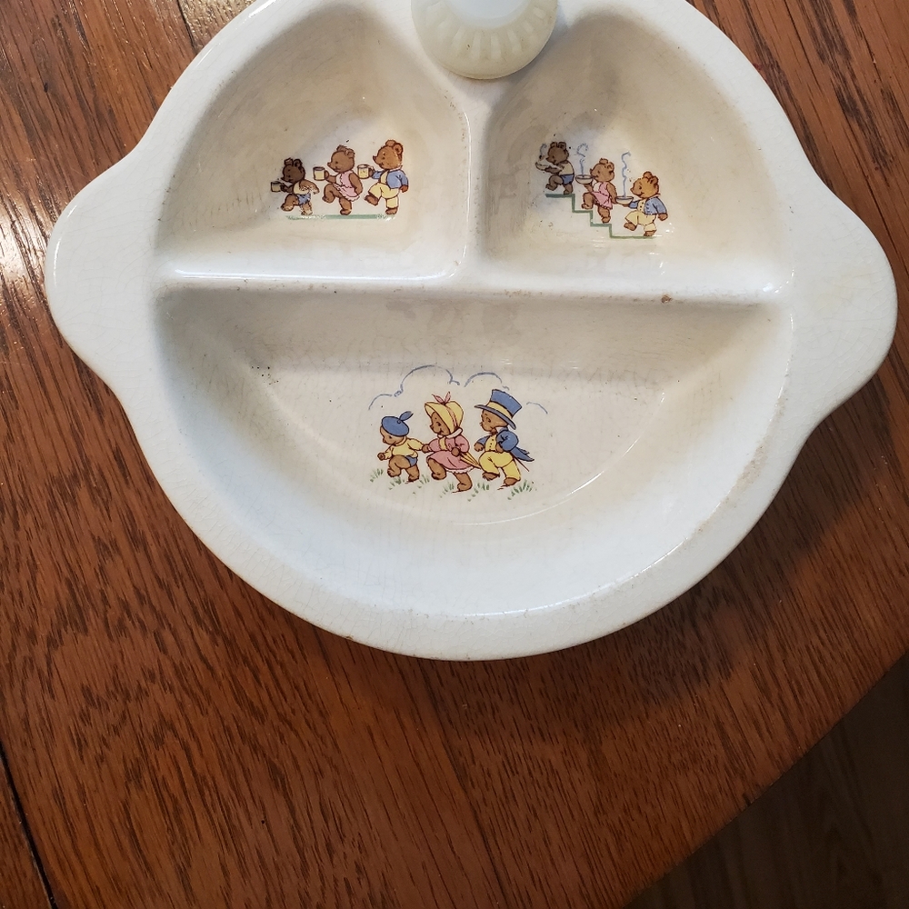 1945 Baby Food Warming Dish